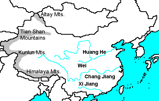 physiographic map of china. China#39;s northeastern corner
