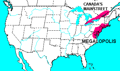 United States Map River