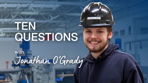 Jonathan O'Grady Ten Questions