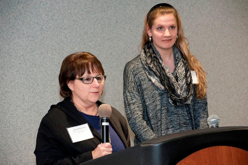 Kayla Karbowski and Linda Kolbusz-Kosa