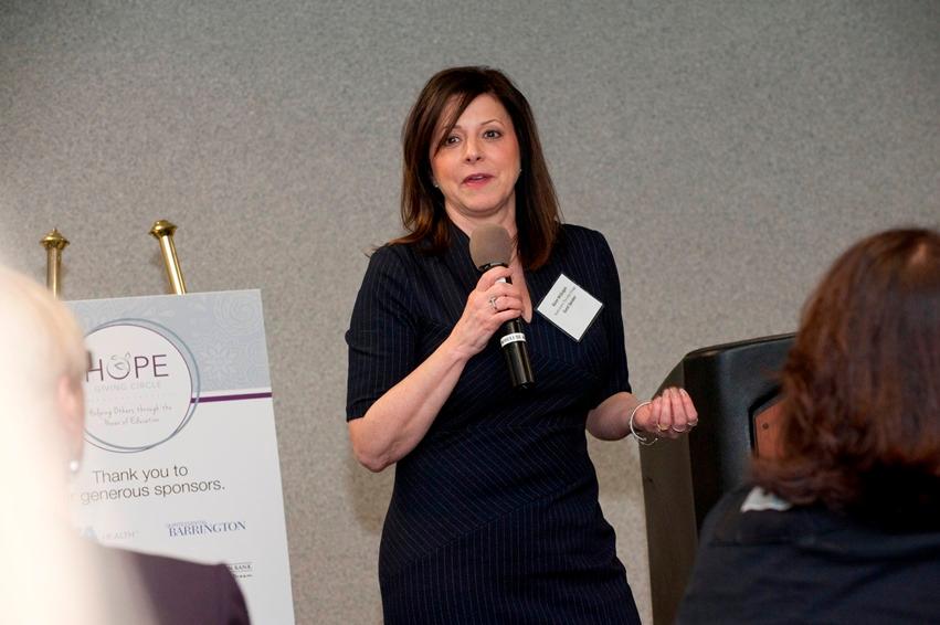 Guest speaker Karen McGuigan Guest speaker Karen McGuigan