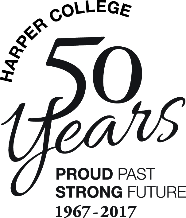 50th toolkit harper college flyers 50th anniversary logo