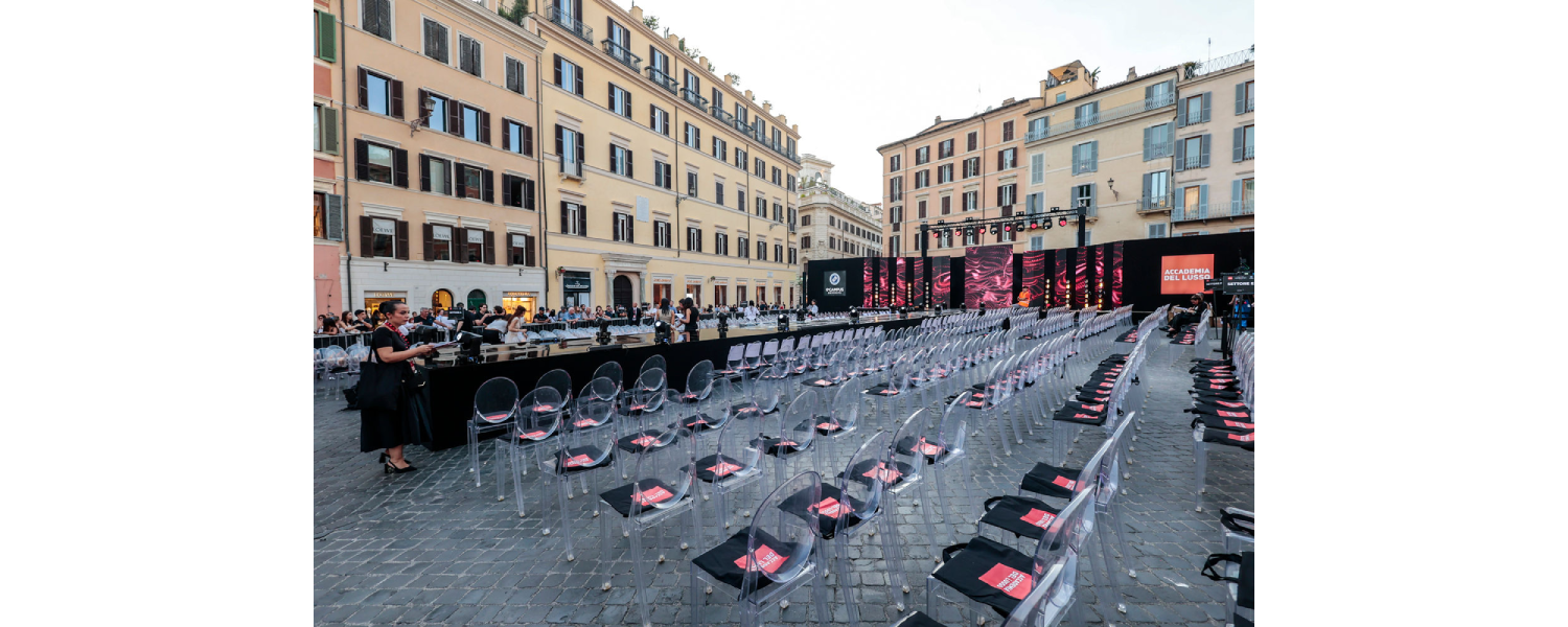 Fashion & Talents show in Rome.