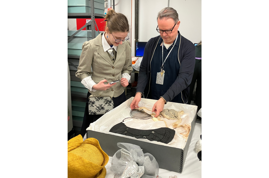 Examining Victorian bustles worn at the low back underneath garments to give extra fullness.