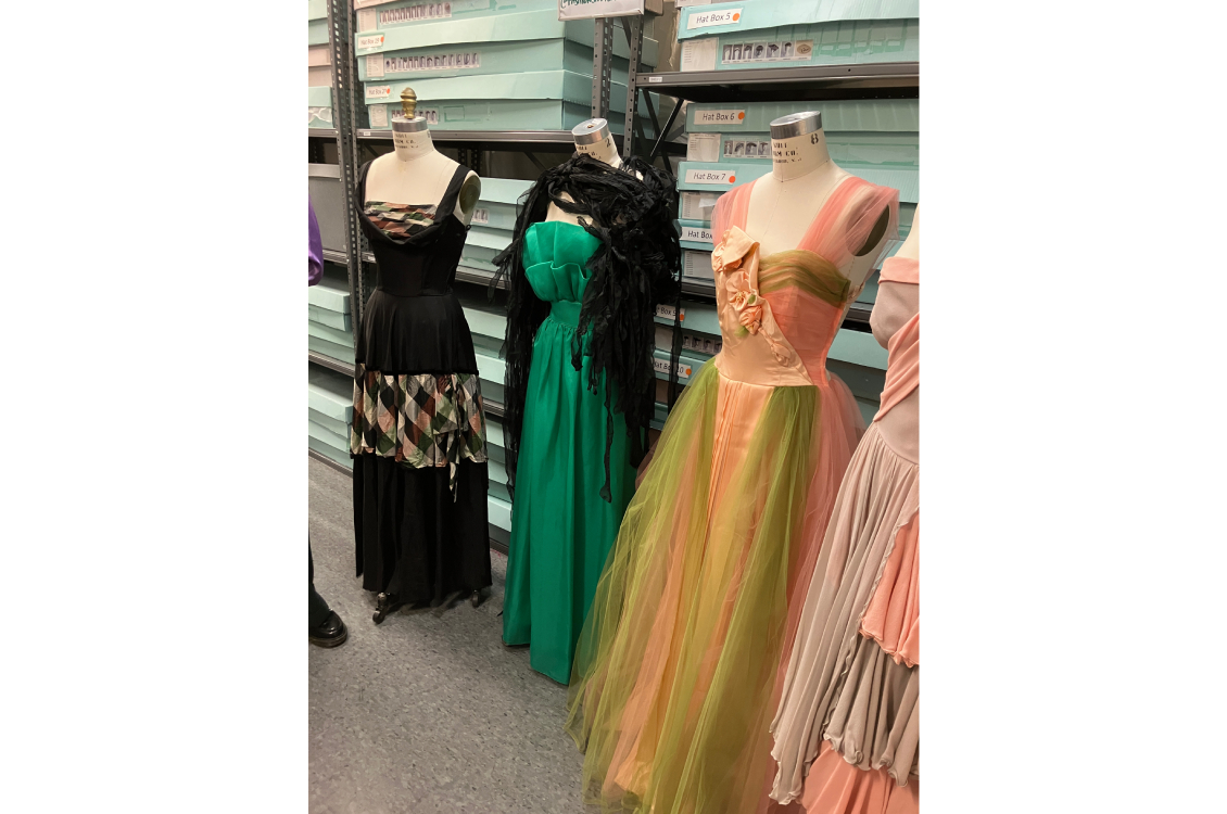 This display is based on the colors and design aesthetics of the 2024 film “Wicked”.