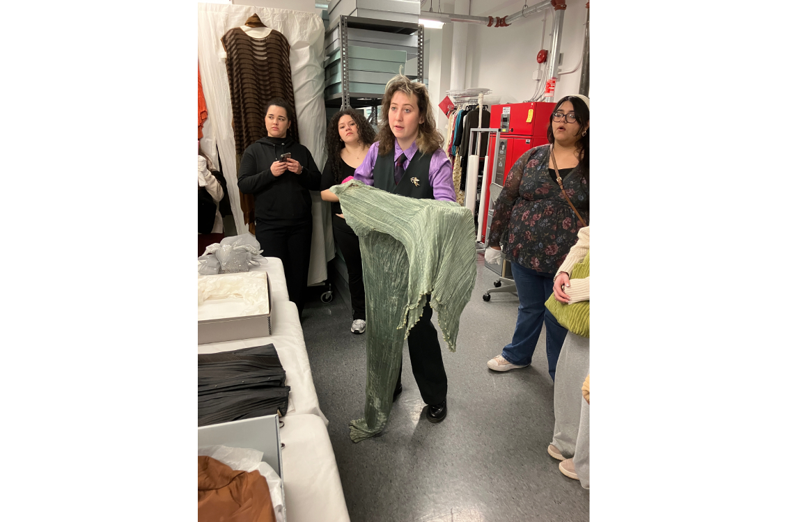 The famous Delphos gown by Mario Fortuny.