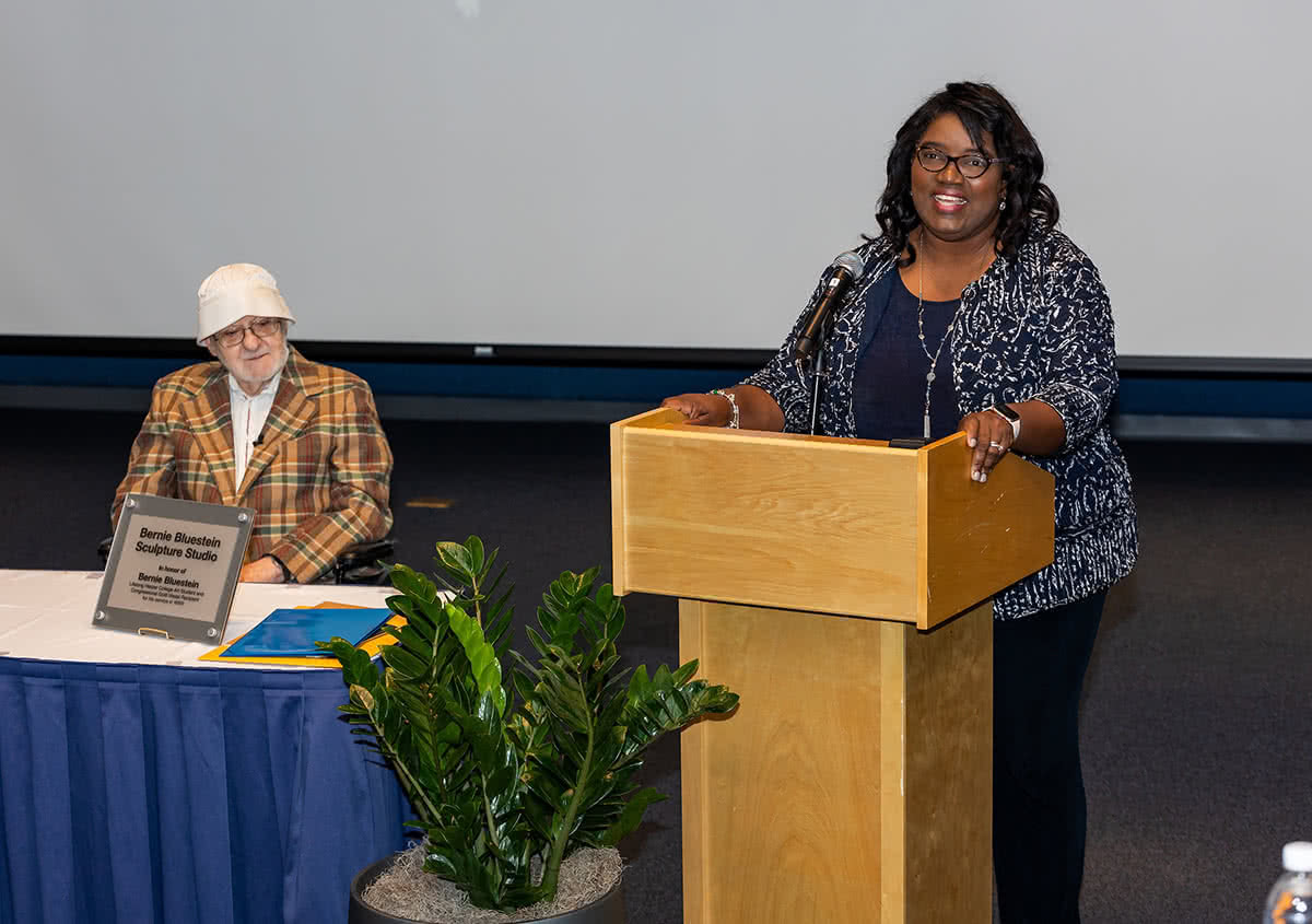 Bernie Bluestein Congressional Gold Medal Event Dr. Avis Proctor Harper President