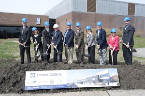 Building M groundbreaking