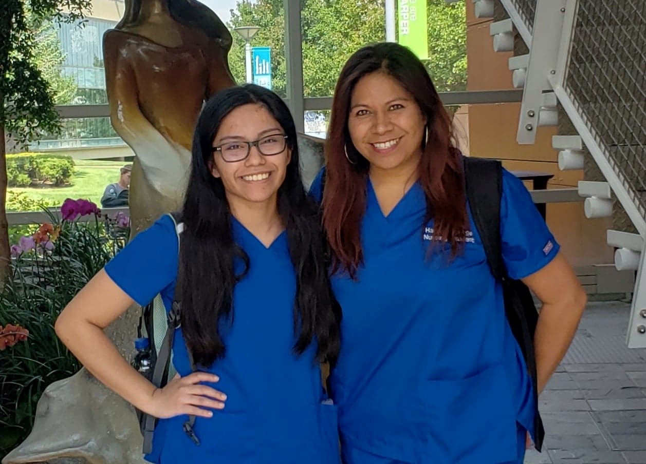 Elizabeth Jaimes and Monica Cardenas