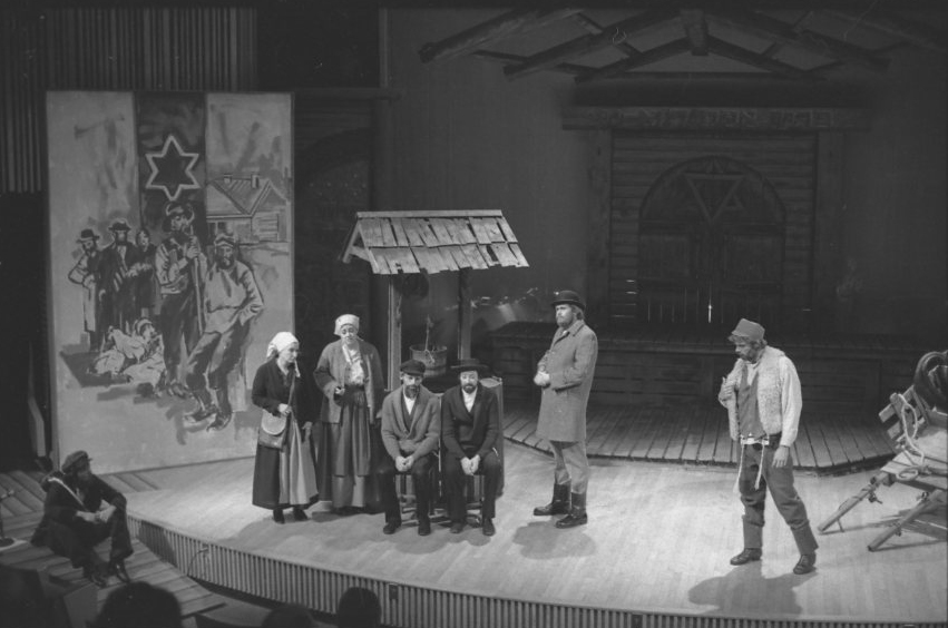 The Harper College Ensemble Theatre Company presents "Fiddler on the Roof" in J Theatre in 1983