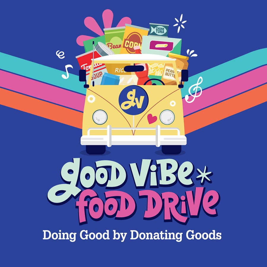 Good Vibe Food Drive logo