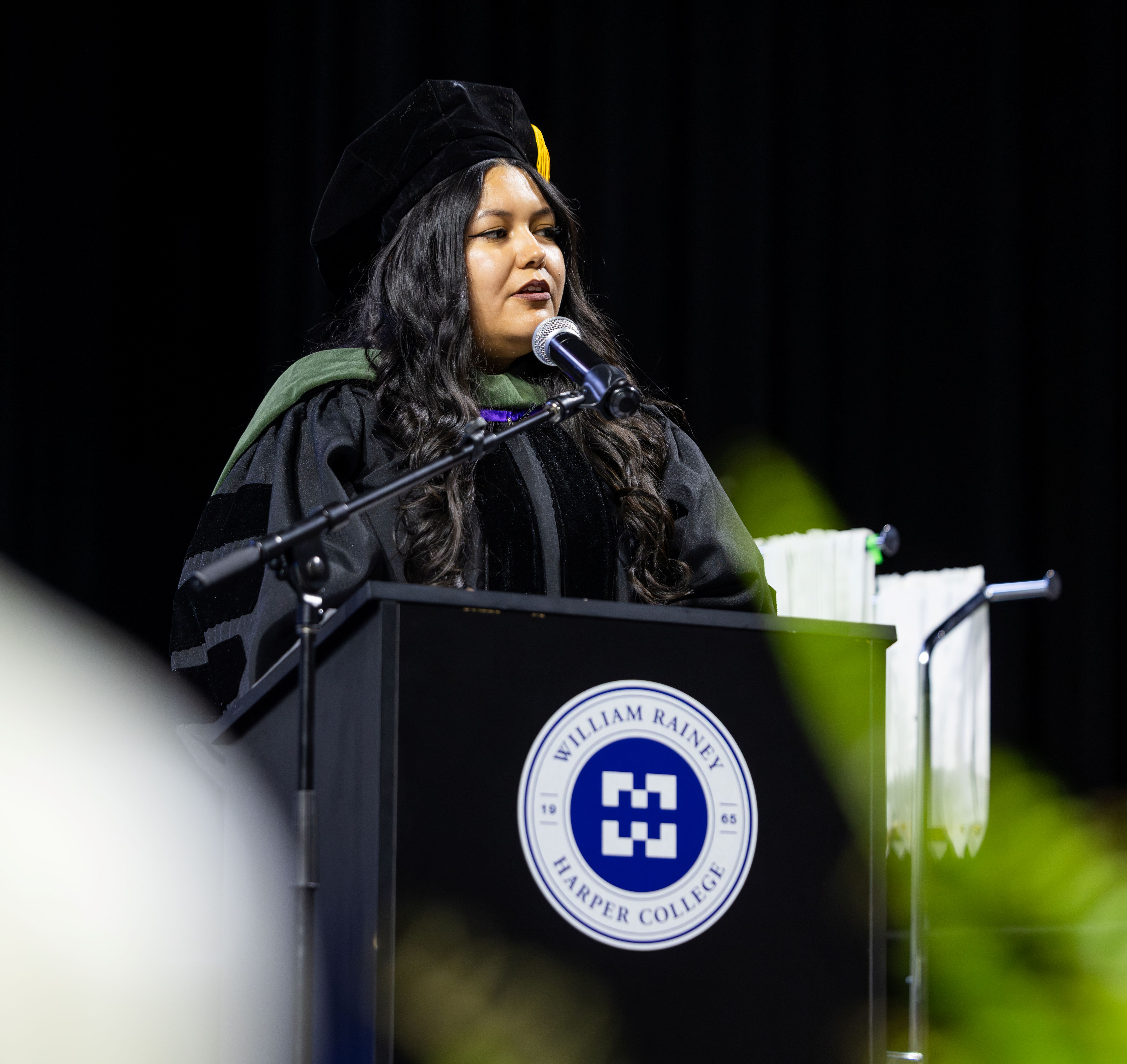 Dr. Ruth Morales delivers commencement address