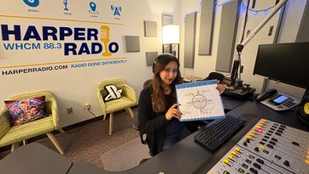 Harper Radio WHCM Book Abeer Abu Ghalyoun