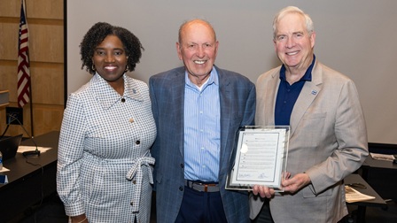 James Hamill honored