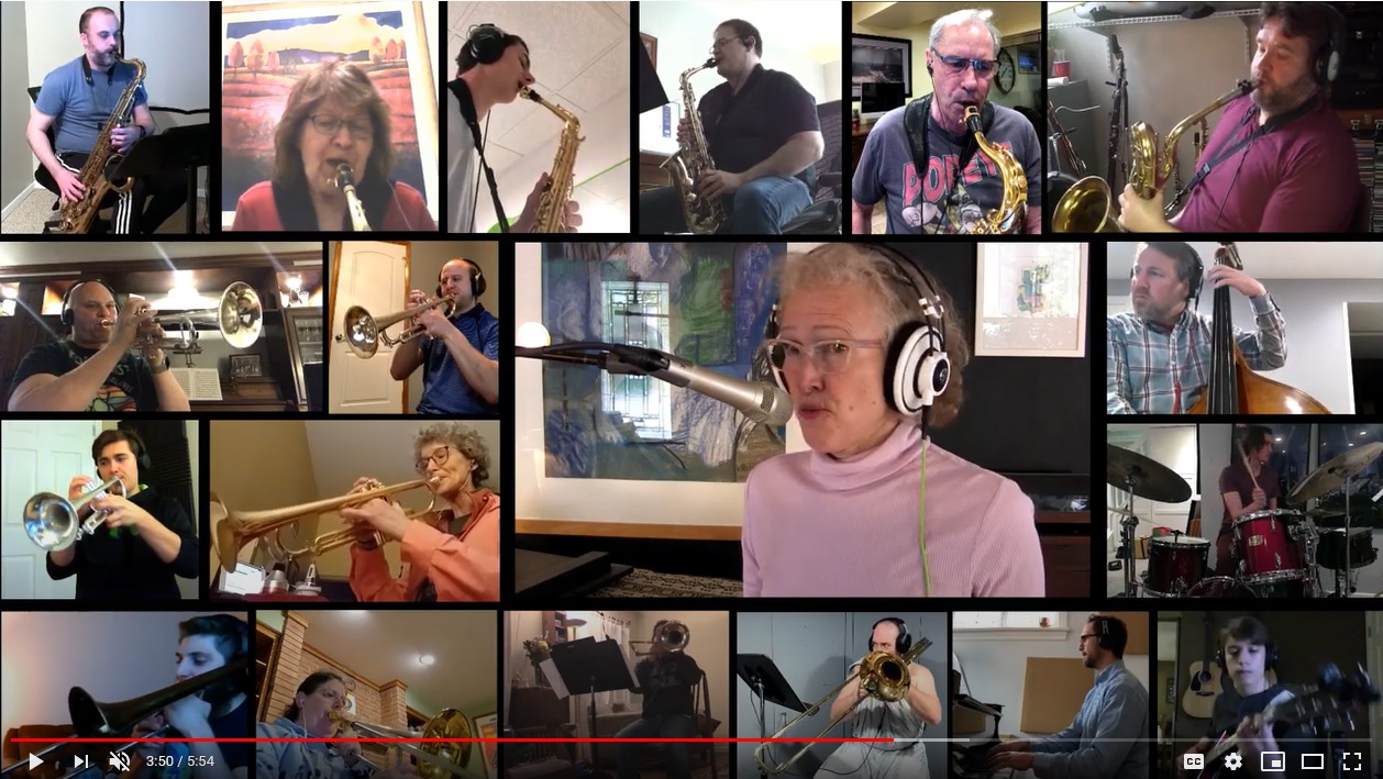 Harper College's Jazz Ensemble performs virtually