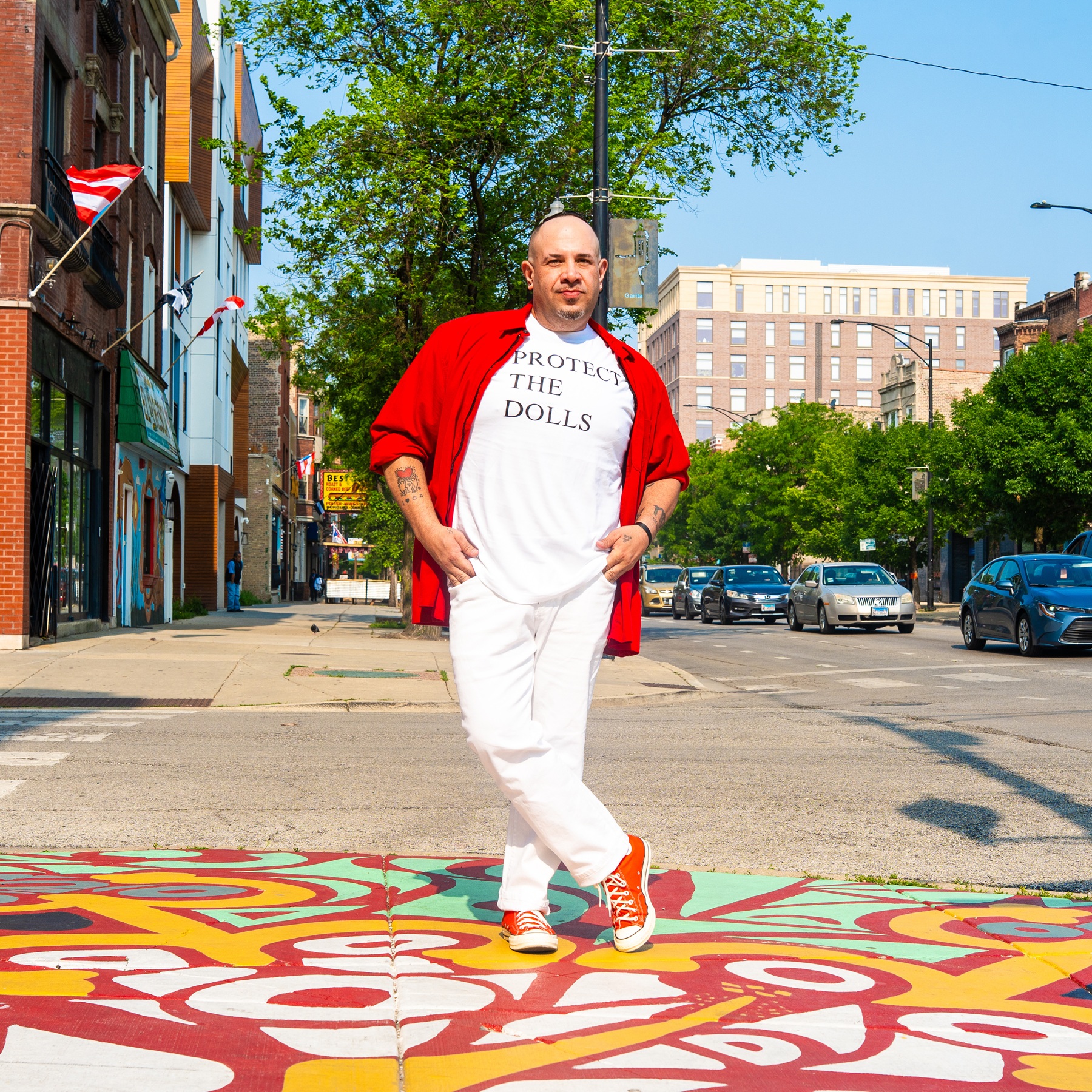 Lyrik Cruz HSI Week Lyrik Cruz poses in Humboldt Park