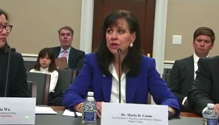 Dr. Maria Coons testifies before Congressional subcommittee