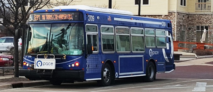 Pace Route 697 Harper College Northwest Transportation Center