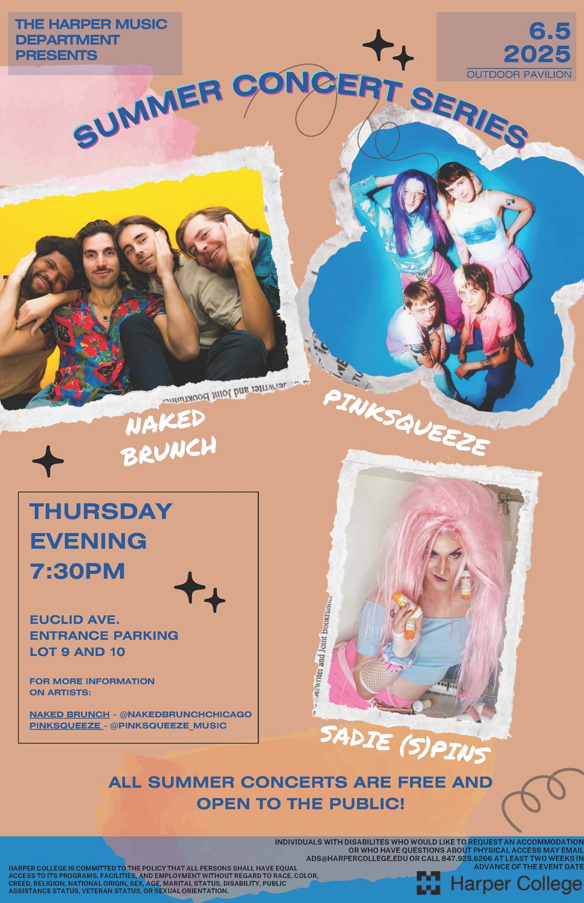 Summer Concert Series - Naked Brunch