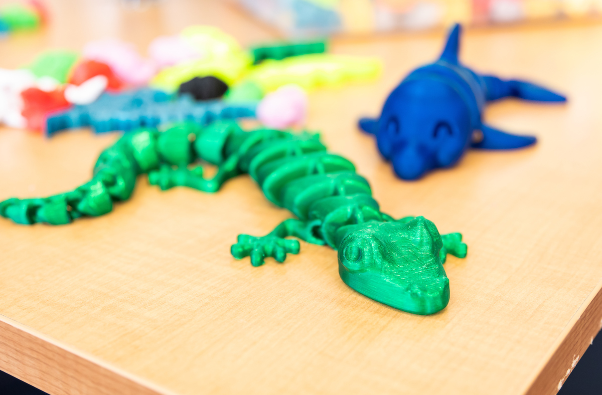 Toys for Tots Makerspace Lizard