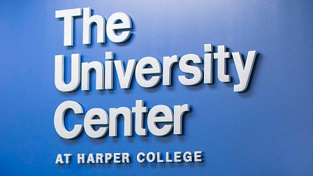 University Center Lobby Sign