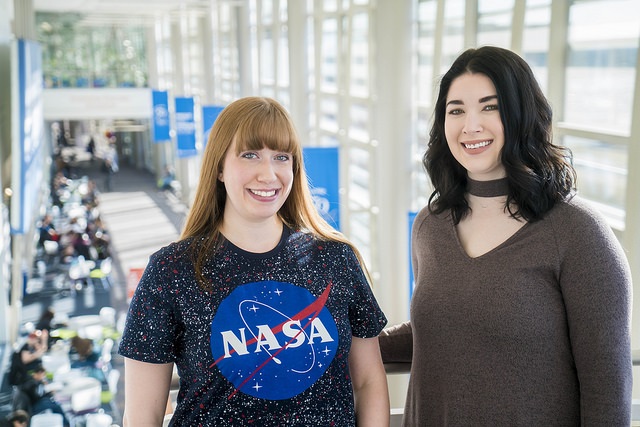 Valerie Burton and Mallory Drevline