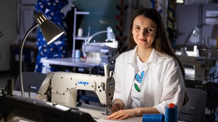 Katsiaryna Piatsevich sewing welding