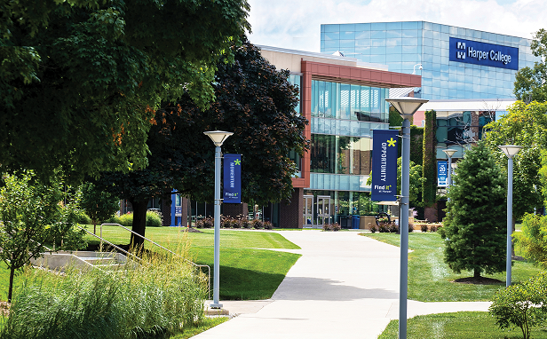 image of Harper's main campus