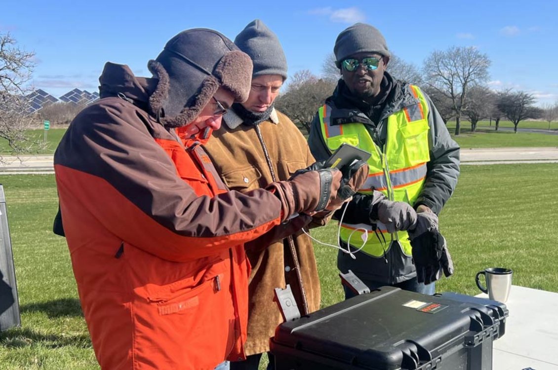 Preflight checks for a drone flight. GEG 161. Spring 2022.