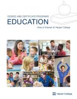 Cover of Education brochure