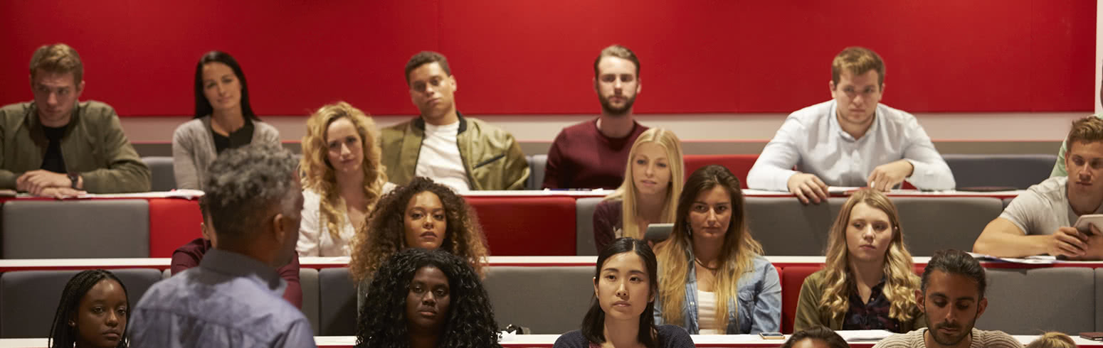 Students in a classroom setting