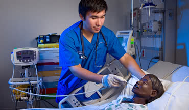 nursing student laboratory photo