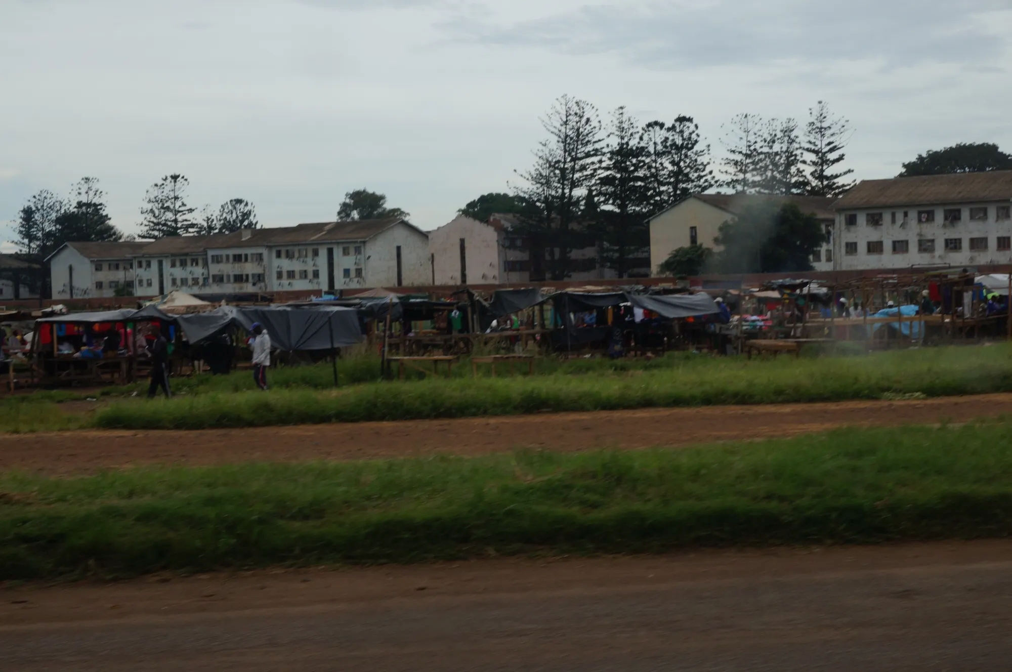 Shanty town in Mbare