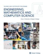 Cover of Engineering, Math, and Computer Science brochure