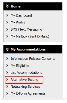 alternative testing choice