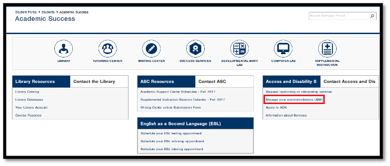 Manage your accommodations 