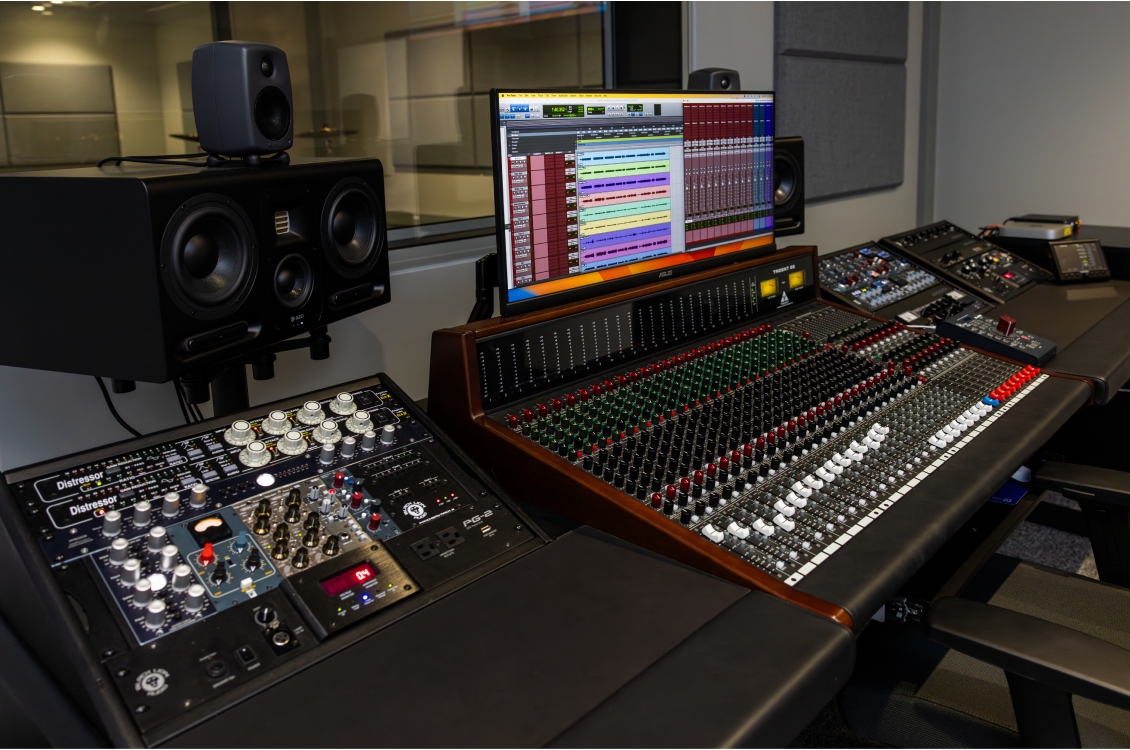 Harper College's Recording Studio