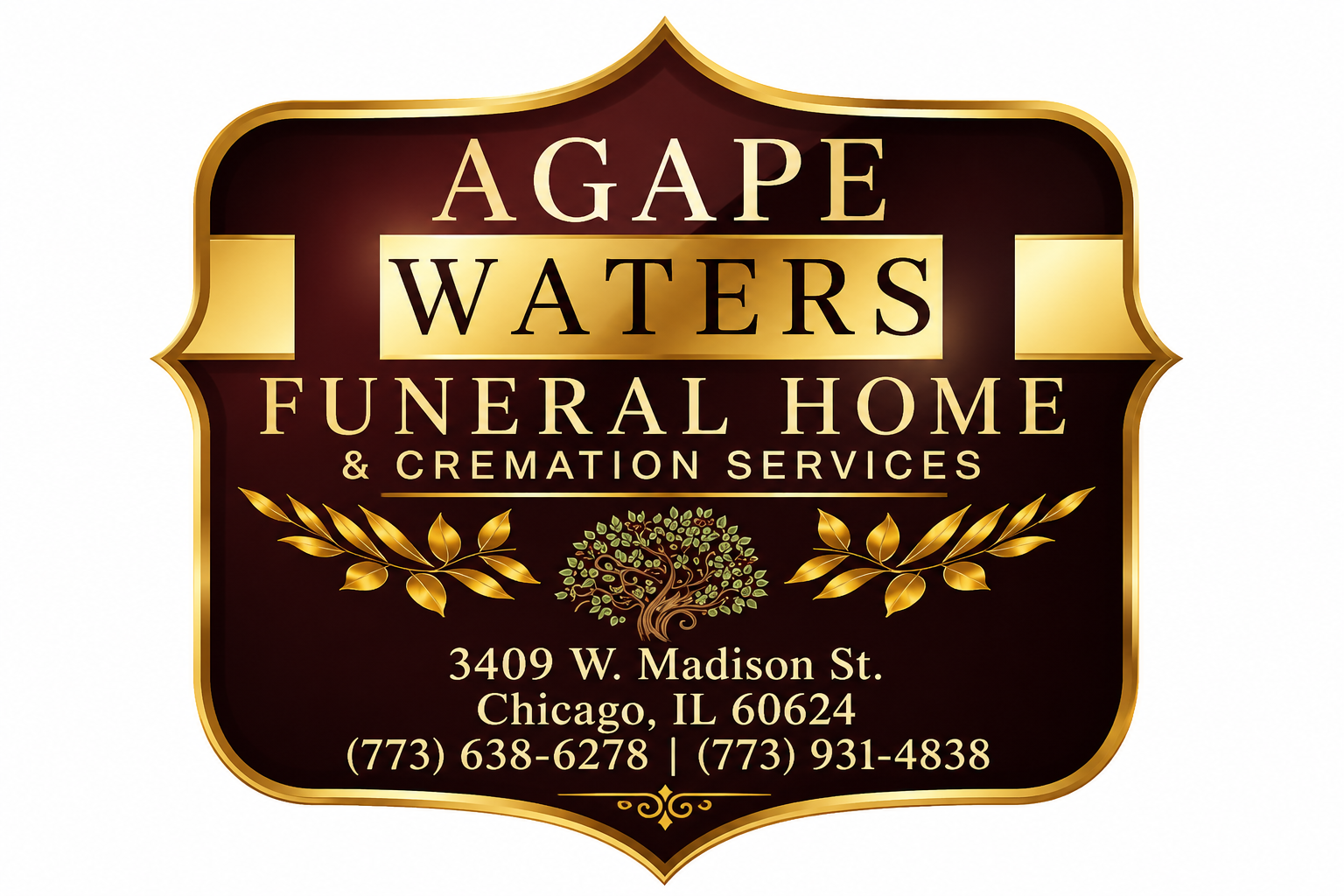 Agape Waters Funeral Services Logo