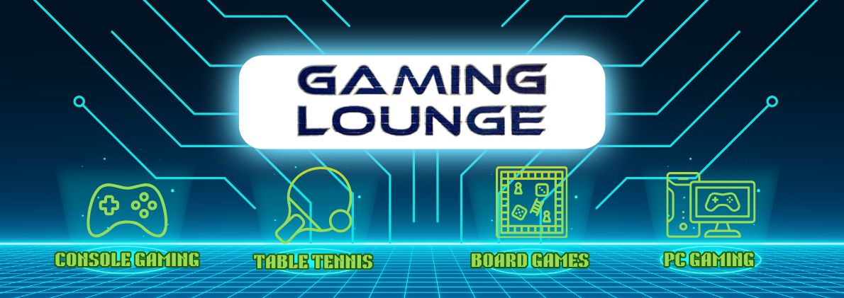 Gaming Lounge Banner