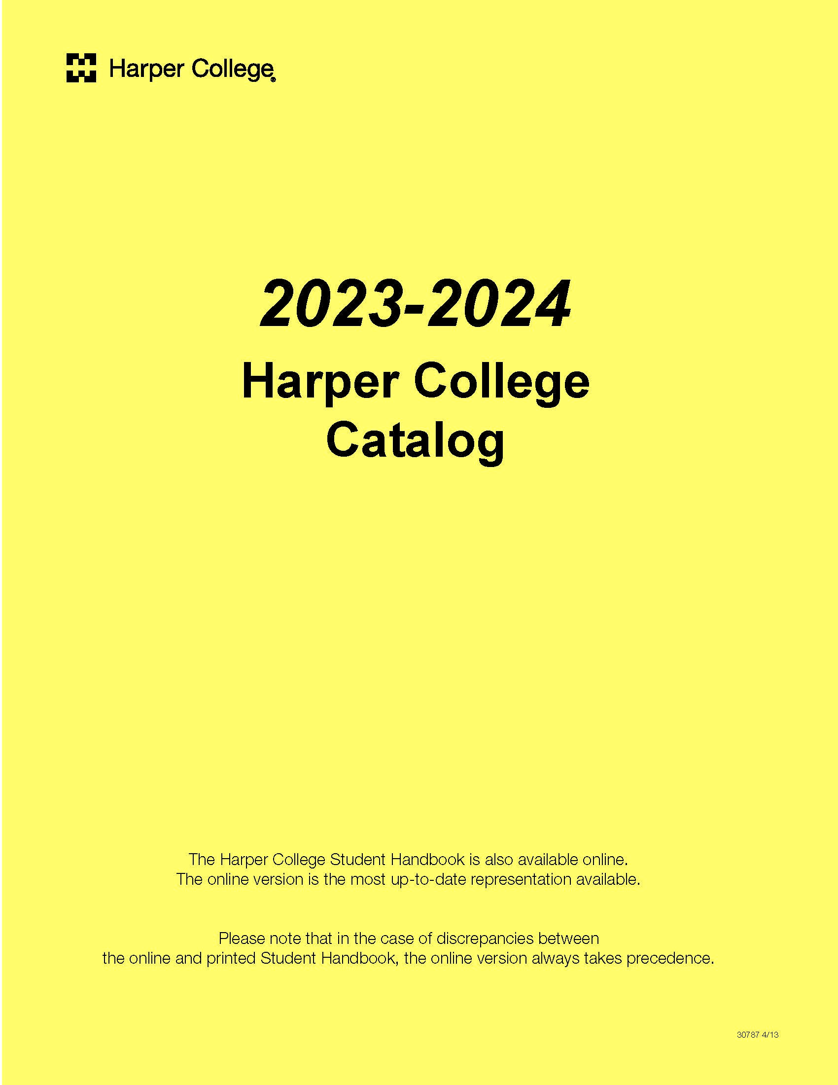  Catalog and Student Handbook cover