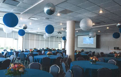 Dining room in the Wojcik Center