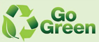 Go Green logo