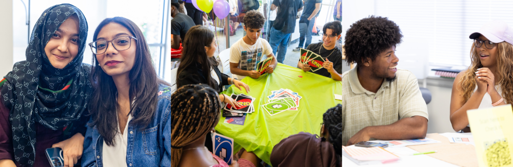 students at the cultural center