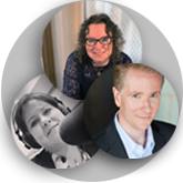 portrait of Raeghan Graessle, Marie Lapidus, Kevin Long