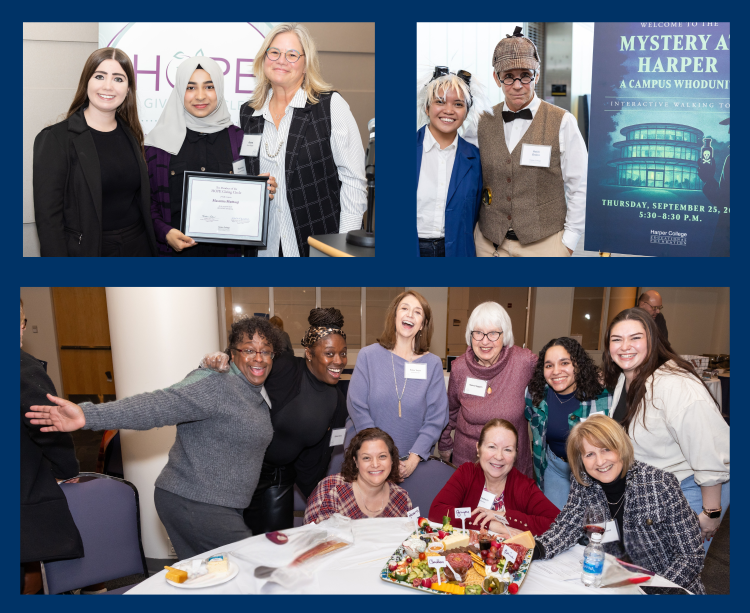 Smiling attendees of HOPE Giving Circle Events