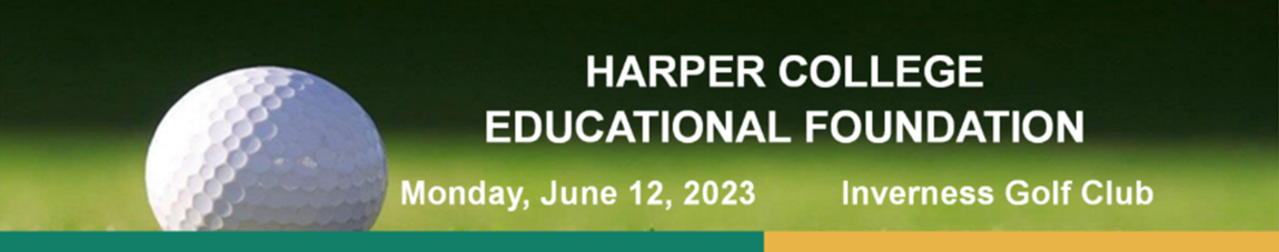 Harper College Educational Foundation 34th Annual Golf Outing logo