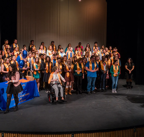 Phi Theta Kappa student group photo