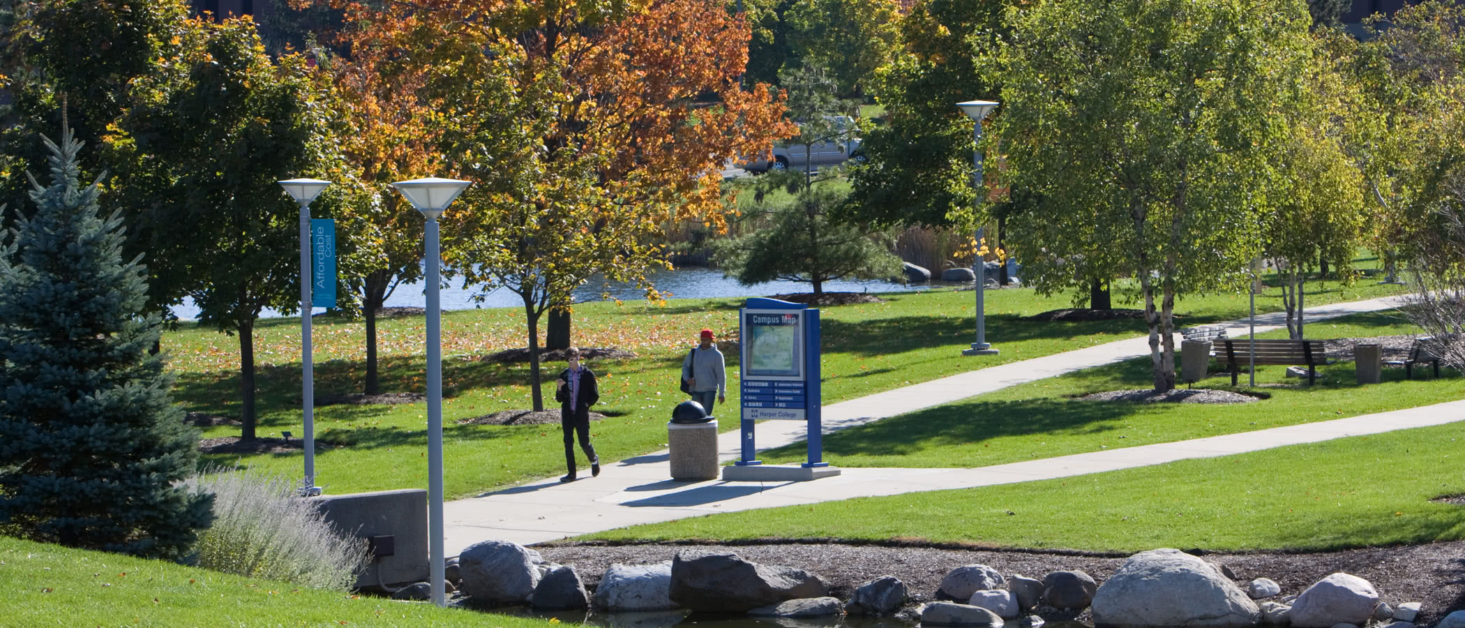 Fall on campus