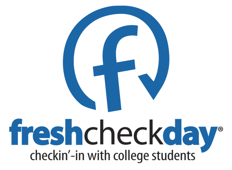 Fresh Check Day checkin' in with college students logo