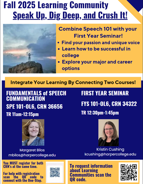 SPE and FYS SP25 Flyer